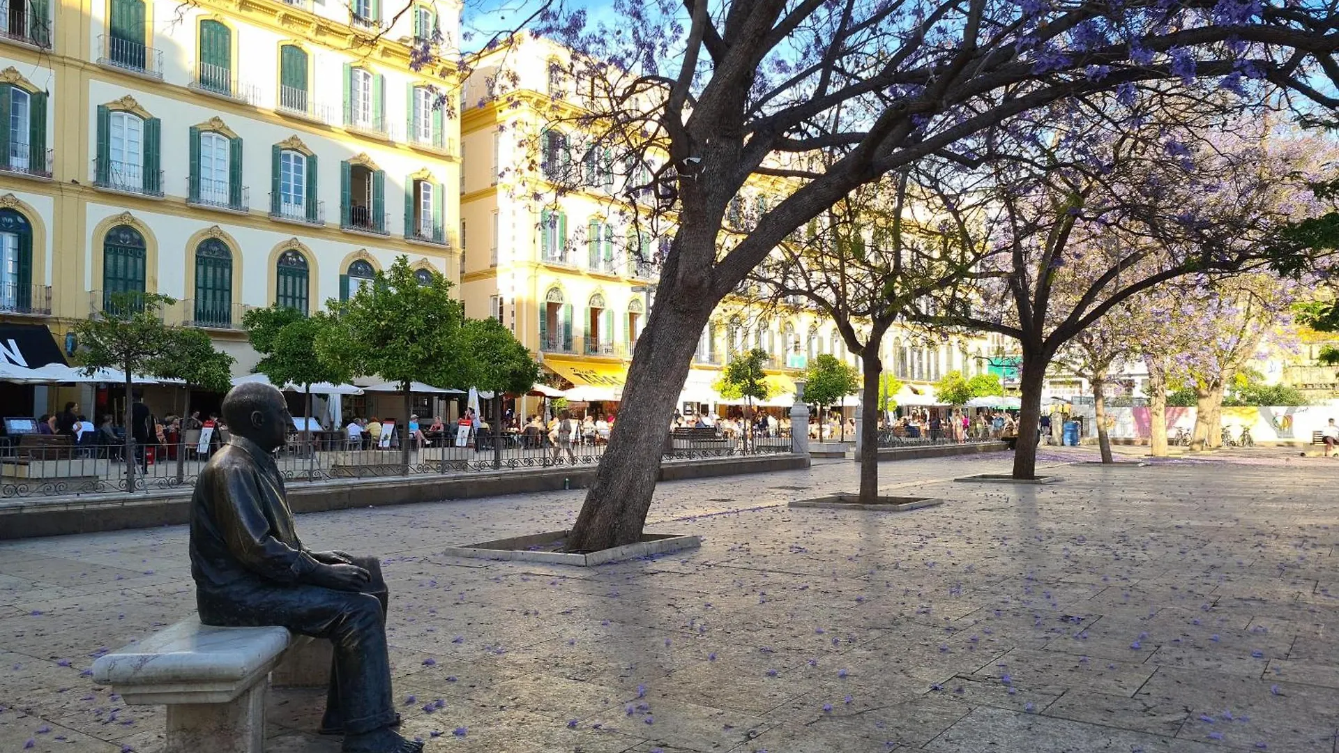 Private Rooms In Historic Building On The Square Malaga Spain